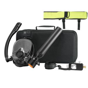 Bouteille de plongée portable 0,5 L, profondeur de plongée de 32,81 pieds, cylindre d'oxygène pour une respiration sous-marine de 5 à 10 minutes, réservoir d'air de plongée - Product Image 1