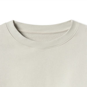Sweat-shirts unisexes en molleton de coton vierge pour homme, coupe oversize, col ras du cou, personnalisables avec logo imprimé ou brodé, modèle Designer 2027 - Product Image 3