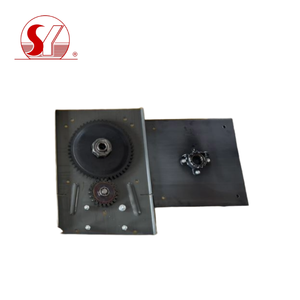 Placa de montaje de motor de acero al carbono OT1.2 moderna, resistente, color gris hierro - Product Image 1
