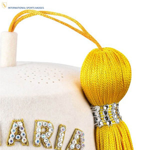 Sombrero Fez Ajustable con Bordado Fino para Rituales Masónicos, Ideal para Reuniones, Programas y Funciones - Product Image 6
