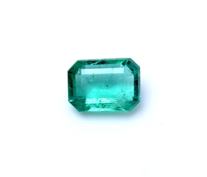 Esmeralda Zambiana Natural Verde Brillante de 2.18 Quilates, Certificada por IGI, Corte Octogonal, Gema Suelta, Joyería Fina - Product Image 1