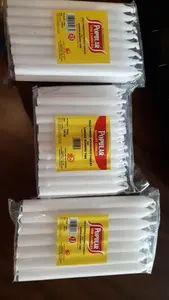 Vela de Parafina Blanca y Amarilla Popular para Altar, 1 kg, CRADLE of LIFE, 24 Meses de Duración - Product Image 4