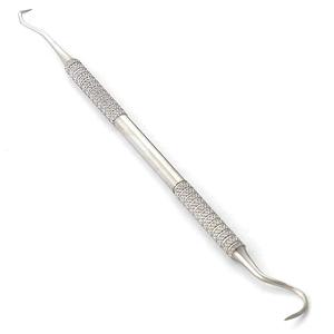 Instruments de détartrage dentaire manuels en acier de haute qualité, grade A+, certifiés CE ISO, équipement chirurgical dentaire, poignée ergonomique, classe I - Product Image 2