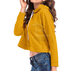 Hoodies courts confortables pour femmes, très demandés, de qualité supérieure, en vente - Product Image 3