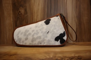 Handmade Cowhide Hai on Leather Comfortable Carry Holsters for Security Hold Western Concealed Carry Clip Holster <b>Cases</b> - Product Image 3