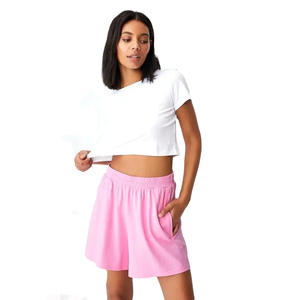 Shorts pour femmes de style nouveau, légers, à séchage rapide, en coton, faible MOQ - Product Image 2