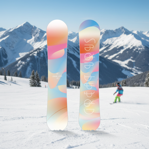 Snowboard <span class=keywords><strong>alpin</strong></span> durable pour femmes avec protection contre les surcharges, idéal pour les skieurs et snowboardistes débutants sur tous les terrains - Product Image 1