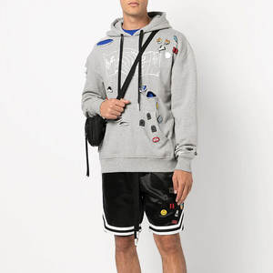 Sudaderas con Capucha para Hombre Hechas en Pakistán, 100% Algodón, Diseño Desgastado, Ropa Casual de Invierno, Patrón a Cuadros, Impermeables y Transpirables - Product Image 2