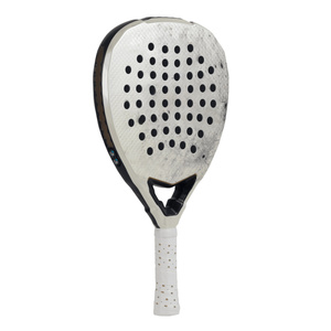 Custom Logo Diamond Shape Paddle Tennis Racket EVA Foam Core Material Carbon <b>Frame</b> Visible Hybrid/Teardrop Pearl Print 355g 365g - Product Image 4