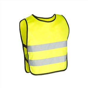 Chaleco de Seguridad Reflectante de Alta Visibilidad para Hombre, Transpirable, con Cierre de Cremallera, Amarillo, Informal, para Trabajo al Aire Libre, Ropa de Verano - Product Image 2