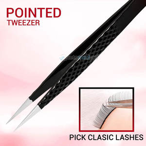 Pinzas para Extensión de Pestañas de Marca Privada para Artistas de Pestañas, Pinzas de Alta Precisión para Profesionales de Extensión de Pestañas - Product Image 6