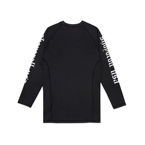 เสื้อรัดกล้ามเนื้อสำหรับฝึกซ้อม MMA ยี่ห้อ Shoyorol รุ่น AI-RG-216 ผลิตโดยโรงงาน RTS OEM แบบสั่งทำพิเศษ ผ้าสแปนเด็กซ์ แขนยาว ป้องกันแสงแดด ผ้ารัดรูปกระชับร่างกาย - Product Image 6