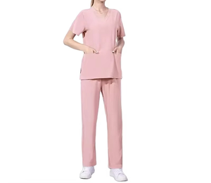 Unisex Medical Uniforms Set Healthcare Nursing <b>Scrubs</b> Top Pant Dental Hospital Surgical Workwear Medic <b>Scrubs</b> - Product Image 1