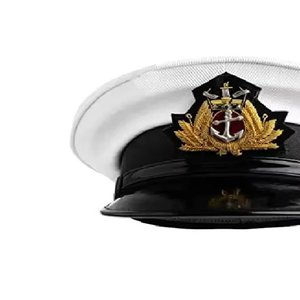 หมวกแก๊ปปักลายด้วยมือแบบ OEM จากปากีสถาน ขายส่ง ป้ายตราสัญลักษณ์ปักดิ้นทอง สำหรับใช้ในชีวิตประจำวันและกิจกรรมกลางแจ้ง - Product Image 6