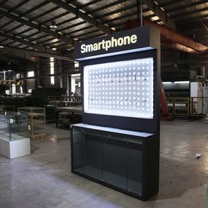 ชั้นวางสินค้าโลหะทันสมัยระดับไฮเอนด์ พร้อมไฟ LED กันน้ำ ด้านหลังแข็งแรง รีไซเคิลได้ แบบหลายชั้น ผลิตโดย ADong เวียดนาม (OEM) - Product Image 4