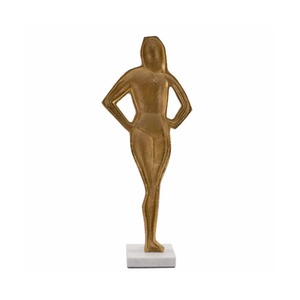 Sculpture 9x6x4 Inches Handmade Figurine <b>Decor</b> for Living Room Tabletop Figure Contemporary Design - Product Image 6