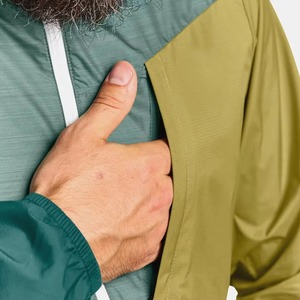 Veste anorak pour homme en nylon à manches régulières, prix bas, imperméable, légère, de haute qualité, coupe-vent pour homme - Product Image 6