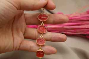 Pulsera Arcoíris de Piedras Preciosas Naturales con Grabado Romano, Hecha a Mano, Calidad Premium, Joyería Griega Clásica Vintage, Regalo para el Día de la Madre - Product Image 5