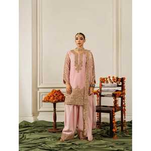 Traje de fiesta de diseñador y parte inferior con Dupatta para vestidos de Graduación - Product Image 3