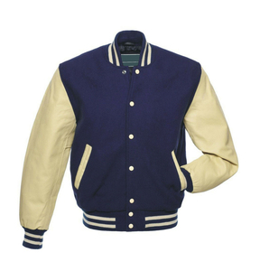OEM Customized Letterman Wool <b>Leather</b> Plus Size Men's Varsity <b>Jacket</b> Chenille Patches Custom Embroidery Logo Varsity <b>Jacket</b> - Product Image 1