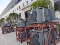 Transformateur électrique immergé dans l'huile 33KV 630Kva pour la distribution d'électricité haute tension 33KV 35KV