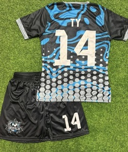 Uniforme de Fútbol, Conjunto de Camiseta de Fútbol, Ropa Deportiva de Equipo, Unisex, Secado Rápido, Manga Corta, Uniforme para Adultos, Ropa Deportiva para Todas las Temporadas - Product Image 3