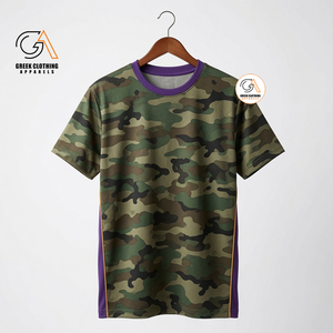 เสื้อยืดลำลองคอกลมแขนสั้นผ้าฝ้าย 100% สีมัสตาร์ดสำหรับผู้ชาย แบรนด์ Greek Clothing Apparels เป็นมิตรต่อสิ่งแวดล้อม - Product Image 5