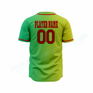 New Design Customized Color Breathable <b>Baseball</b> Uniform According to Customer Demand for Sale 2026 100% Polyester Fabric - Product Image 2