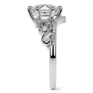 Anillo de Compromiso de Oro de 18k con Diamante Cultivado en Laboratorio, Corte Princesa, 6 Puntas, Elegante, Certificado IGI, Ideal para Mujeres y Chicas, para Aniversario - Product Image 2