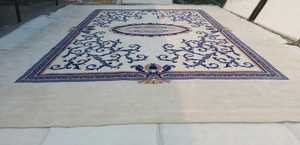 Tapis tuftés à la main pour salons modernes, tapis en laine tuftés à la main d'Inde, tapis de sol - Product Image 2