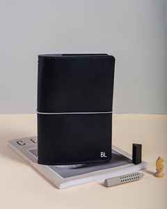 Vintage <b>Leather</b> Luxury Smell Proof Protection A5 <b>Notebook</b> Cover Journal Case <b>Refillable</b> Organizer for Professionals LNBC-0054 - Product Image 2