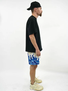 Pantalones Cortos de Baloncesto de Malla para Hombre, Sublimados Personalizados, Transpirables, de Secado Rápido, de Poliéster, Ajuste Atlético, para Gimnasio, Entrenamiento, Ropa Urbana, con Cordón - Product Image 2