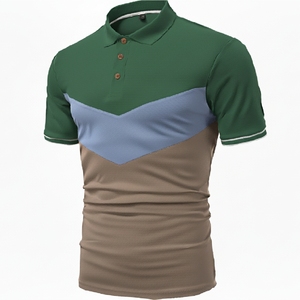 Mens <b>Classic</b> Polo Shirt Short Sleeve Soft Breathable Fabric Casual Summer Fashion Comfortable Fit Top - Product Image 1