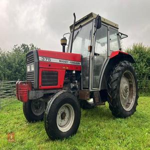 Tractor de Ruedas Massey Ferguson 375 de 75HP, Motor con 50,000 Horas de Uso, Venta de Nuevo y Usado en Excelentes Condiciones, Entrega Gratuita, Garantía - Product Image 5