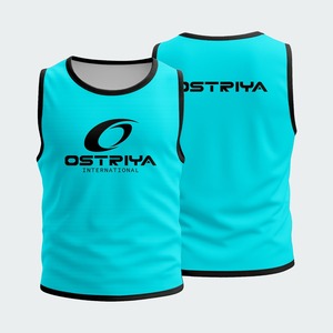 High Quality Breathable Unisex Soccer <b>Bibs</b> <b>Training</b> Vest Printed Front Mesh Quick Dry OEM Service Custom Team Name - Product Image 2