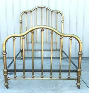 Premium Handmade Brass <b>Bed</b> <b>Frame</b> Offering Structural Strength Decorative Appeal And Traditional Furniture Excellence - Product Image 2