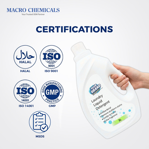 Detergente Líquido Antibacterial de Alta Calidad, Fabricado en Malasia, con Fragancia Duradera y Concentrada, para Lavadoras de Carga Frontal y Superior, 3L - Product Image 4