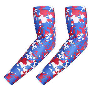 Mangas de compresión para juegos con estampado por sublimación al por mayor, las más vendidas, mangas deportivas refrescantes, mangas de ciclismo, precio al por mayor - Product Image 3