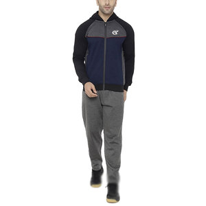 Survêtement léger et respirant à capuche pour homme - Séchage rapide, idéal pour l'extérieur en hiver, style tendance, prix bas - Product Image 1