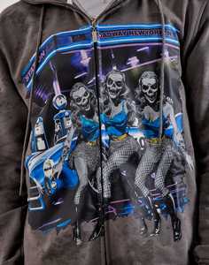 Sweat à capuche épais sans cordon, coupe courte, personnalisé, 100% coton, 500gsm 700gsm, couleur unie, coupe carrée, oversize, pour hommes - Product Image 4