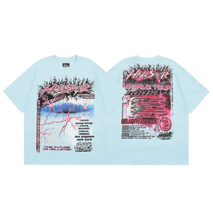 เสื้อยืดแขนสั้นไซส์ใหญ่ ผ้าฟลีซเนื้อนุ่ม ระบายอากาศ แห้งเร็ว เป็นมิตรกับสิ่งแวดล้อม คุณภาพสูง ผลิตจากผ้าฝ้าย 100% สำหรับทุกเพศ ขายส่ง - Product Image 5