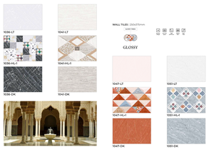 Azulejos de Pared de Cerámica de Diseño Moderno de 200x300 mm, Excelente Calidad, Textura Sólida, Aislamiento Térmico para Sala de Estar, Baño y Apartamentos - Product Image 4