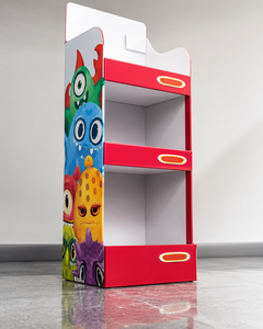Exhibidor de Piso Rectangular de Acrílico para Supermercado, Estantería de Múltiples Niveles de PC para Mayor Visibilidad del Producto y Mayor Participación del Cliente - Product Image 2