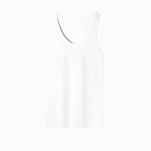 Débardeur en coton pour homme, 100 % coton, sans manches, pour le sport d'été, sous-vêtement de base absorbant pour personnes d'âge moyen et âgées - Product Image 6