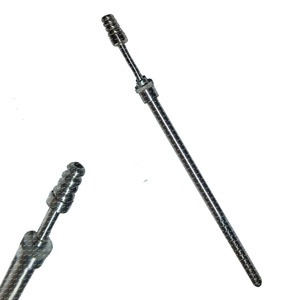 Dispositif d'aspiration de fluide de chirurgie de tube d'aspiration de poole chirurgical vétérinaire d'acier inoxydable pour l'instrument médical d'outils de chirurgie neuro - Product Image 1