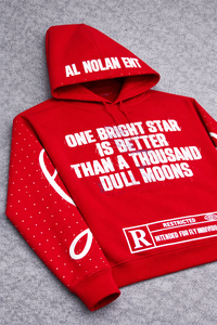 Sudadera con Capucha Gráfica Personalizada de Estilo Urbano, Tejida, Oversize |   Algodón Estampado para Hombre y Mujer - Product Image 6