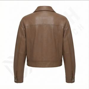 Chaquetas de Lona y Cuero Casuales y Elegantes de Invierno para Hombre y Mujer, de Primera Calidad, con Logotipo Personalizado, Nuevo Diseño Moderno, Transpirables y de Bajo Precio - Product Image 3