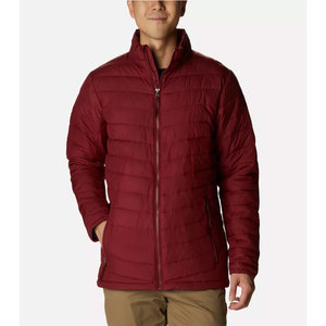 Wholesale Custom Men's Casual <b>Zip</b>-<b>Up</b> Bubble Jacket Winter Warm Padded Waterproof Windproof Men Padded Bubble Jacket - Product Image 3