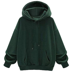 Unisex Heavyweight Cotton Blend <b>Hoodie</b> with Front Pocket and <b>Soft</b> Brushed Inner Lining - Product Image 3