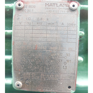 Compresor de Aire de Arranque Marino de Alta Resistencia HATLAPA V150 150 M/h 30 Bar 68 kW para Uso Marino - Product Image 5